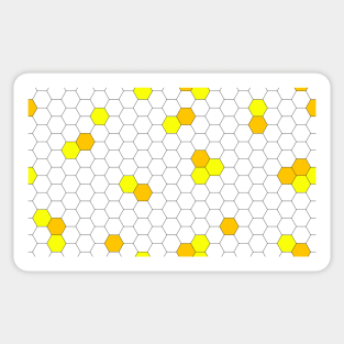 Honeycomb pattern Sticker